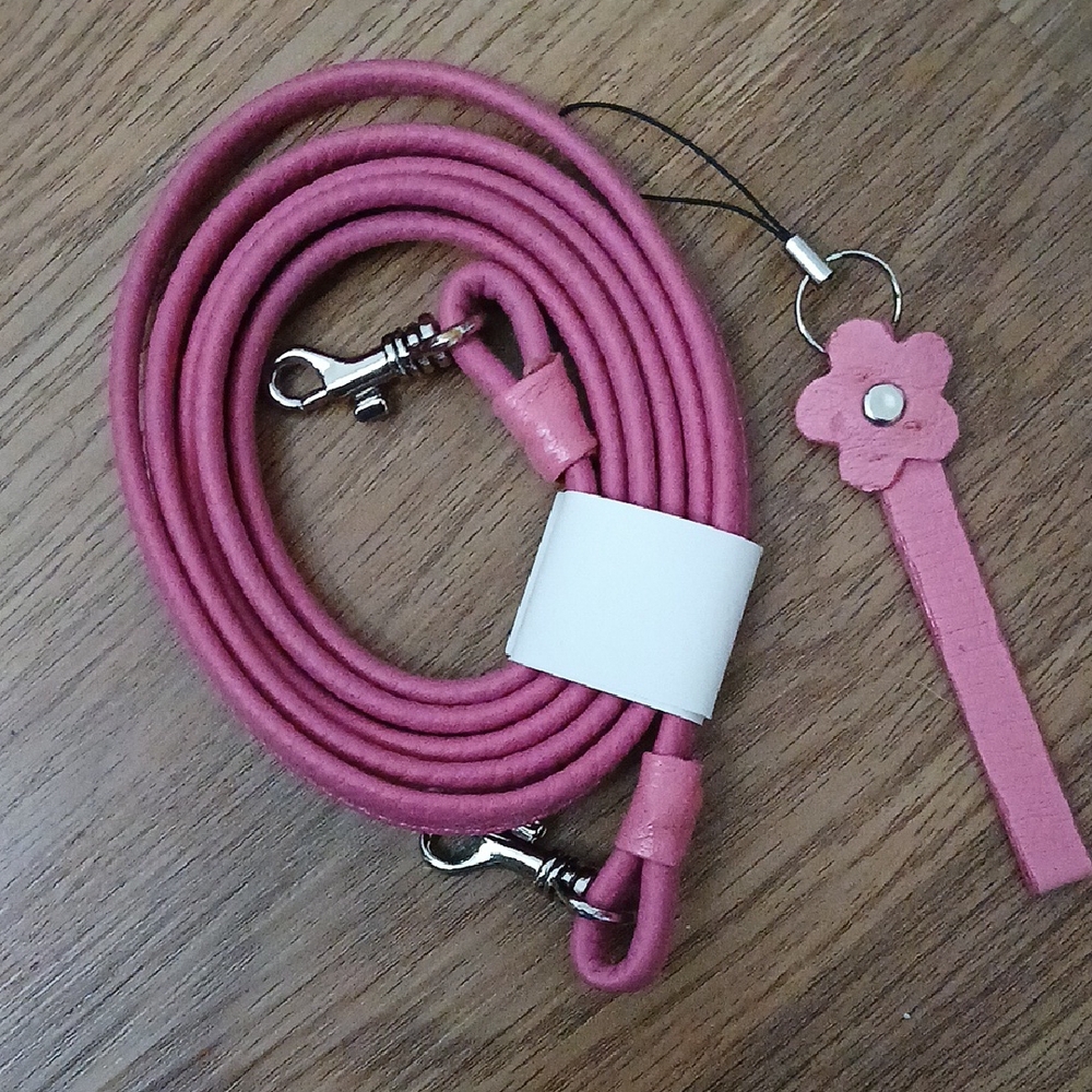 Pink Faux Ostrich Leather Handbag NWOT - Picture 5 of 5